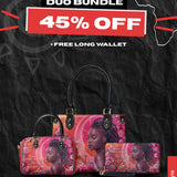 "Loclani" The Signature Duo Bundle - Small Leather Handbag