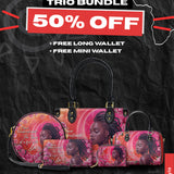 "Loclani" The Signature Trio Bundle - Small Leather Handbag