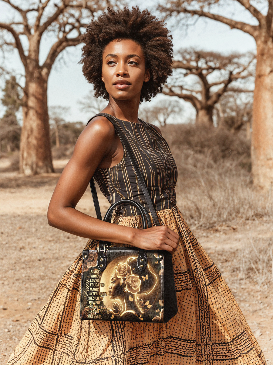 "Lumina" Small Leather Handbag