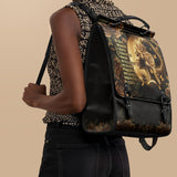 "Lumina" Leather Backpack