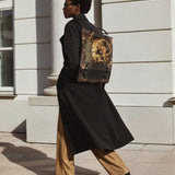 "Lumina" Leather Backpack