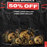 "Lumina" The Signature Trio Bundle - Small Leather Handbag