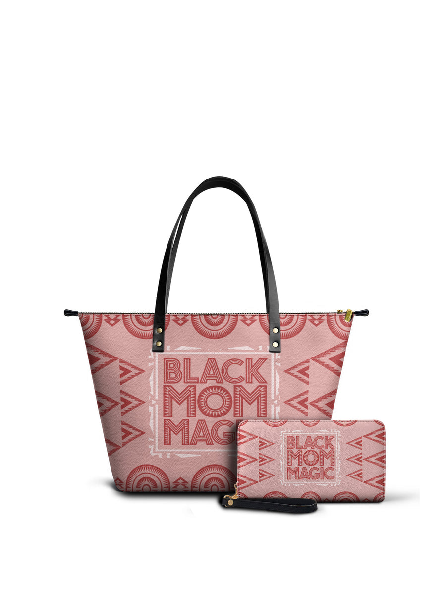"Magimama" Leather Tote Bag Matching Set - DD DEAL