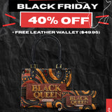 "Makeda" Small Leather Handbag Deal
