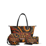 "Makeda" Leather Tote Bag BTS DEAL