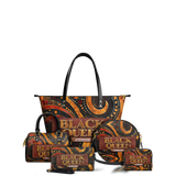 "Makeda" Leather Tote Bag BTS DEAL