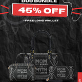 "Mamalore" The Signature Duo Bundle - Small Leather Handbag