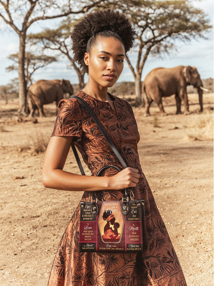 "Mamoya" Small Leather Handbag