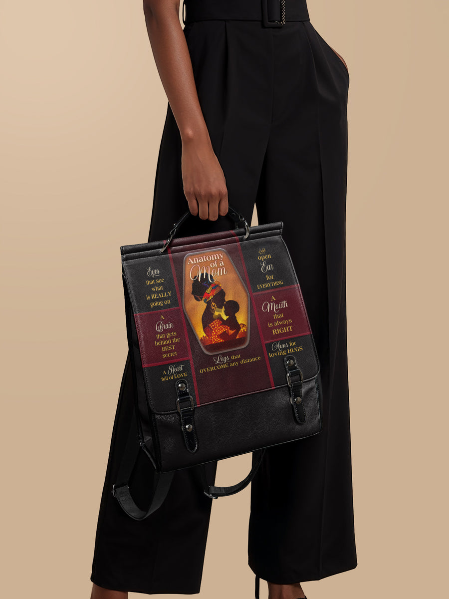 "Mamoya" Leather Backpack