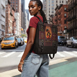 "Mamoya" Leather Backpack