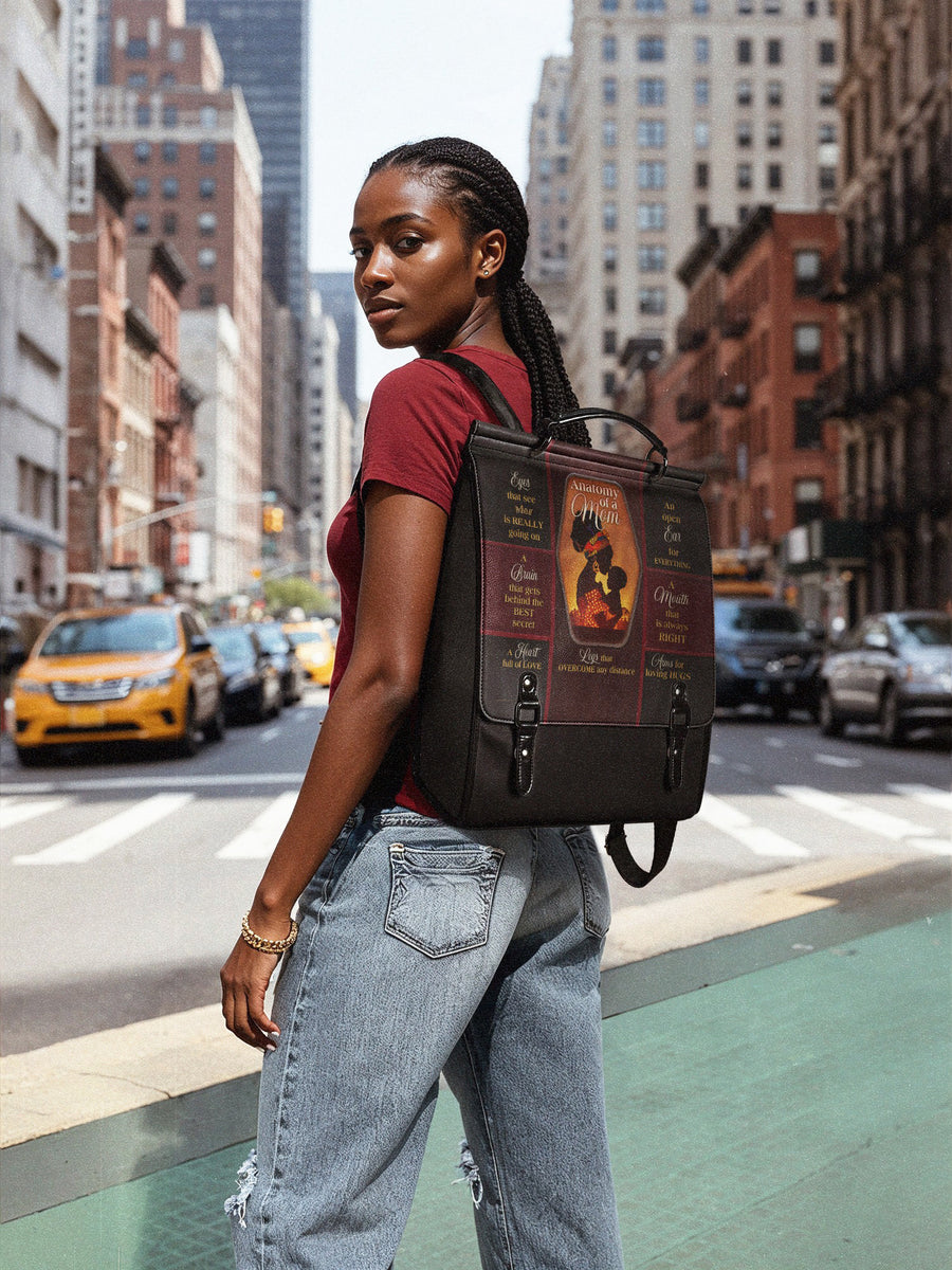 "Mamoya" Leather Backpack