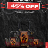 "Mamoya" The Signature Duo Bundle - Small Leather Handbag