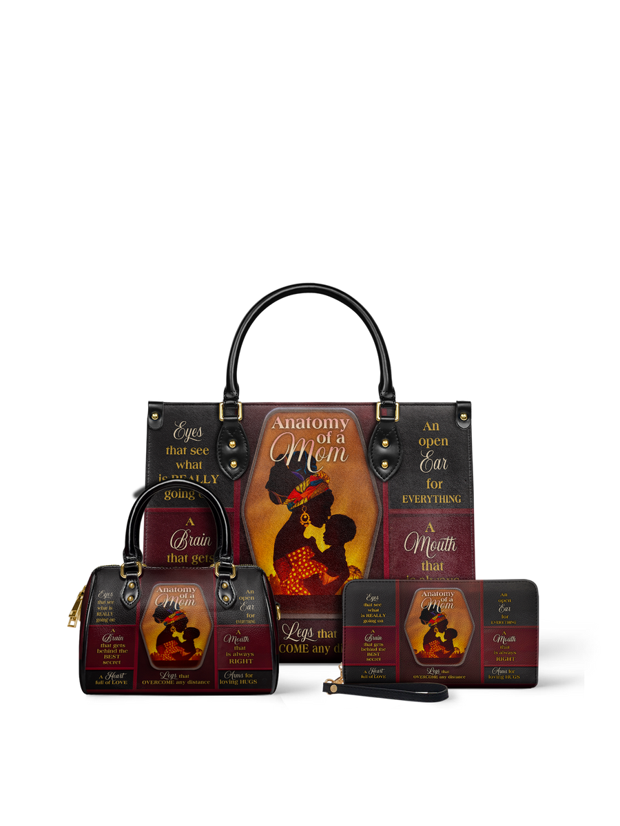 "Mamoya" Leather Handbag Matching Set - DD DEAL