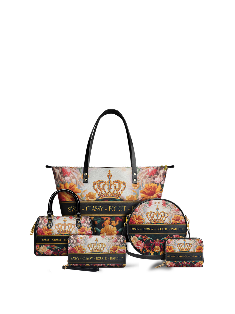 "Naija Royale" Leather Tote Bag DD DEAL