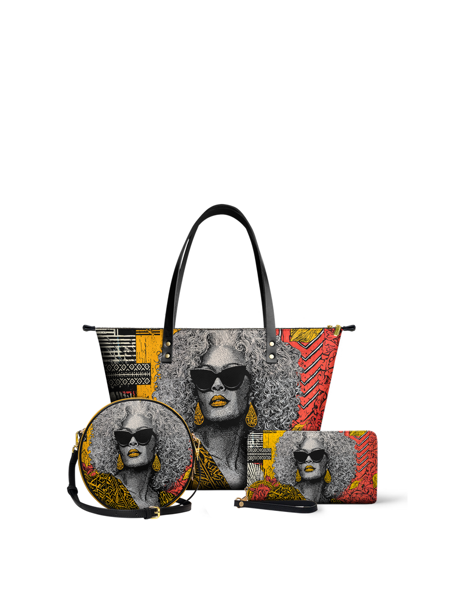 "Nandeka" Circle Crossbody Bag