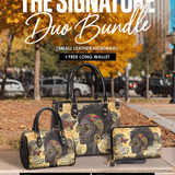 "Njia" The Signature Duo Bundle - Small Leather Handbag