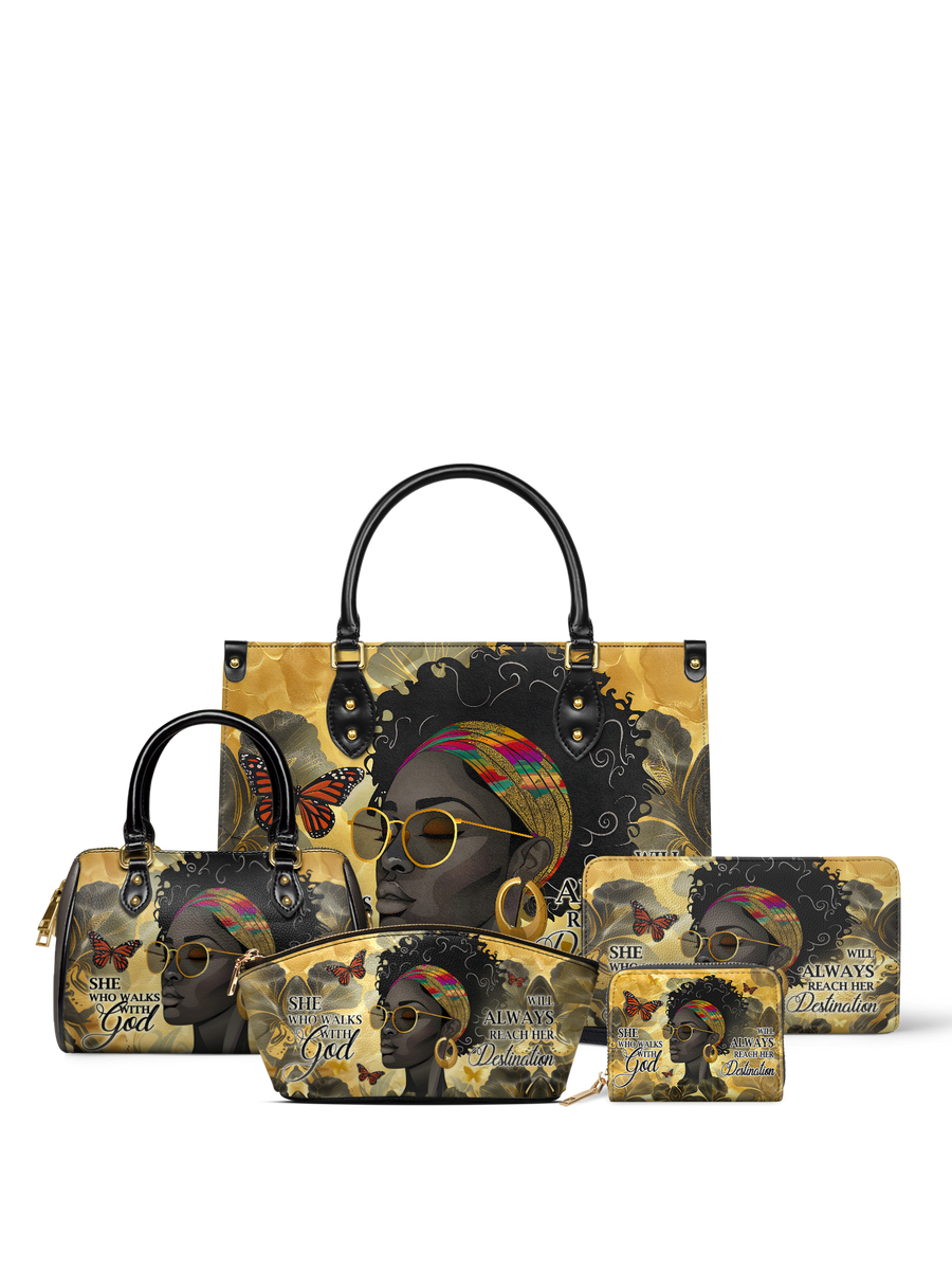 "Njia" Leather Handbag Bundle DD DEAL