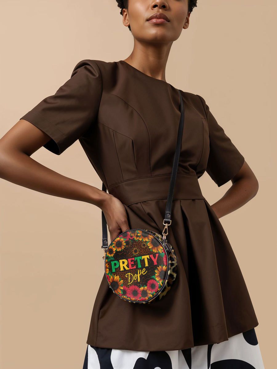 "Solya" Circle Crossbody Bag