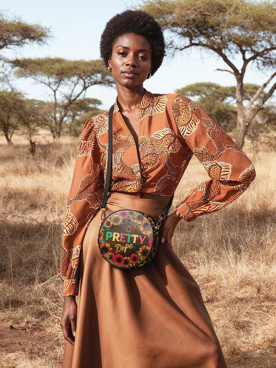 "Solya" Circle Crossbody Bag