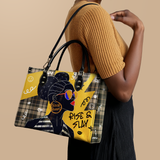 "Sanaa" Cornbread Leather Handbag