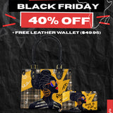 "Sanaa" Cornbread Small Leather Handbag Deal