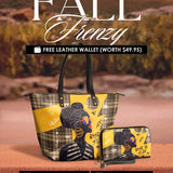 "Sanaa" Cornbread Leather Tote Bag Deal