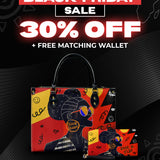 "Sanaa" Paprika Leather Handbag Deal