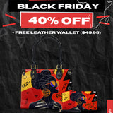 "Sanaa" Paprika Small Leather Handbag Deal