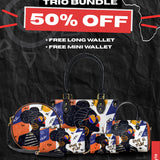 "Sanaa" Salt Pop The Signature Trio Bundle - Small Leather Handbag