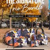 "Sanaa" Salt Pop The Signature Trio Bundle - Small Leather Handbag