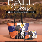 "Sanaa" Salt Pop Leather Tote Bag Deal