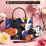 "Sanaa" Rise & Slay White Leather Handbag Deal
