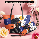 "Sanaa" Rise & Slay White Leather Tote Bag Deal
