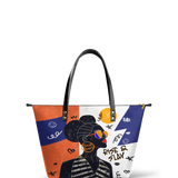 "Sanaa" Rise & Slay White Leather Tote Bag Deal