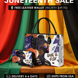 "Sanaa" Rise & Slay White Leather Handbag Deal