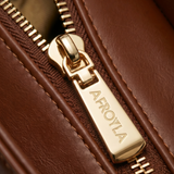 "Serwa" Brown Leather Handbag