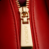 "Serwa" Red Leather Handbag