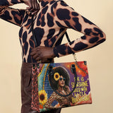 "Huriya" Leather Handbag
