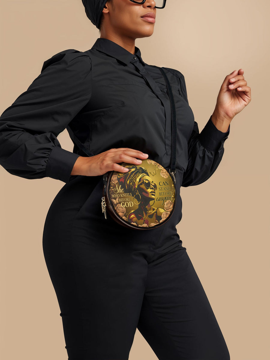 "Godfidence" Circle Crossbody Bag FALL CLEARANCE DEAL