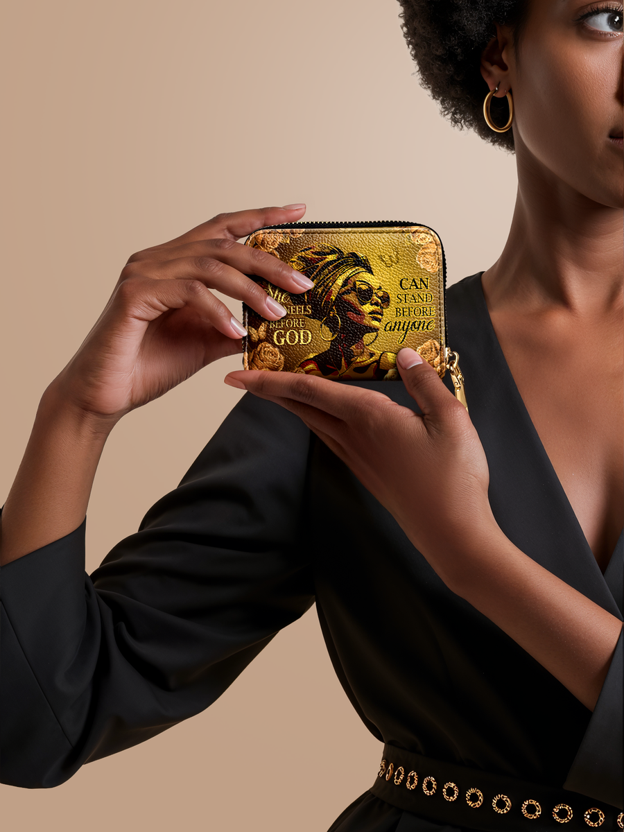 "Godfidence" Mini Wallet