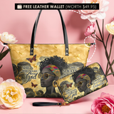 "Njia" Leather Tote Bag Deal