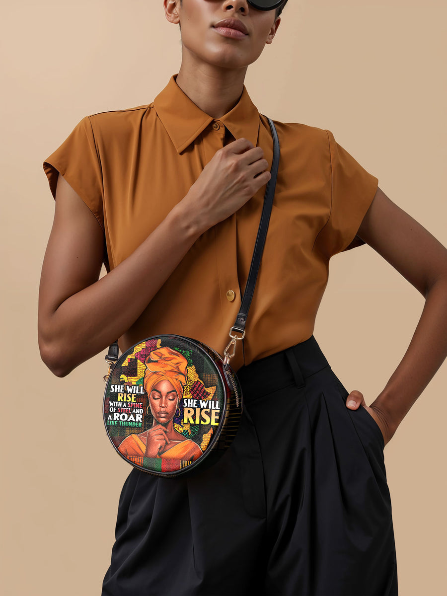 "Thundara" Circle Crossbody Bag