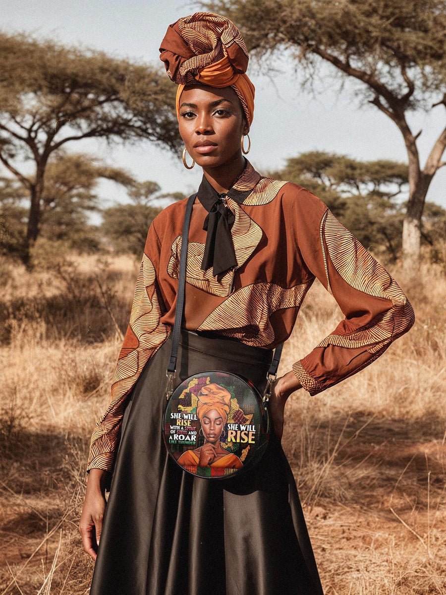 "Thundara" Circle Crossbody Bag