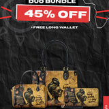 "Siyanda" The Signature Duo Bundle - Small Leather Handbag
