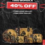 "Siyanda" The Signature Trio Bundle - Small Leather Handbag