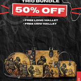 "Siyanda" The Signature Trio Bundle - Small Leather Handbag