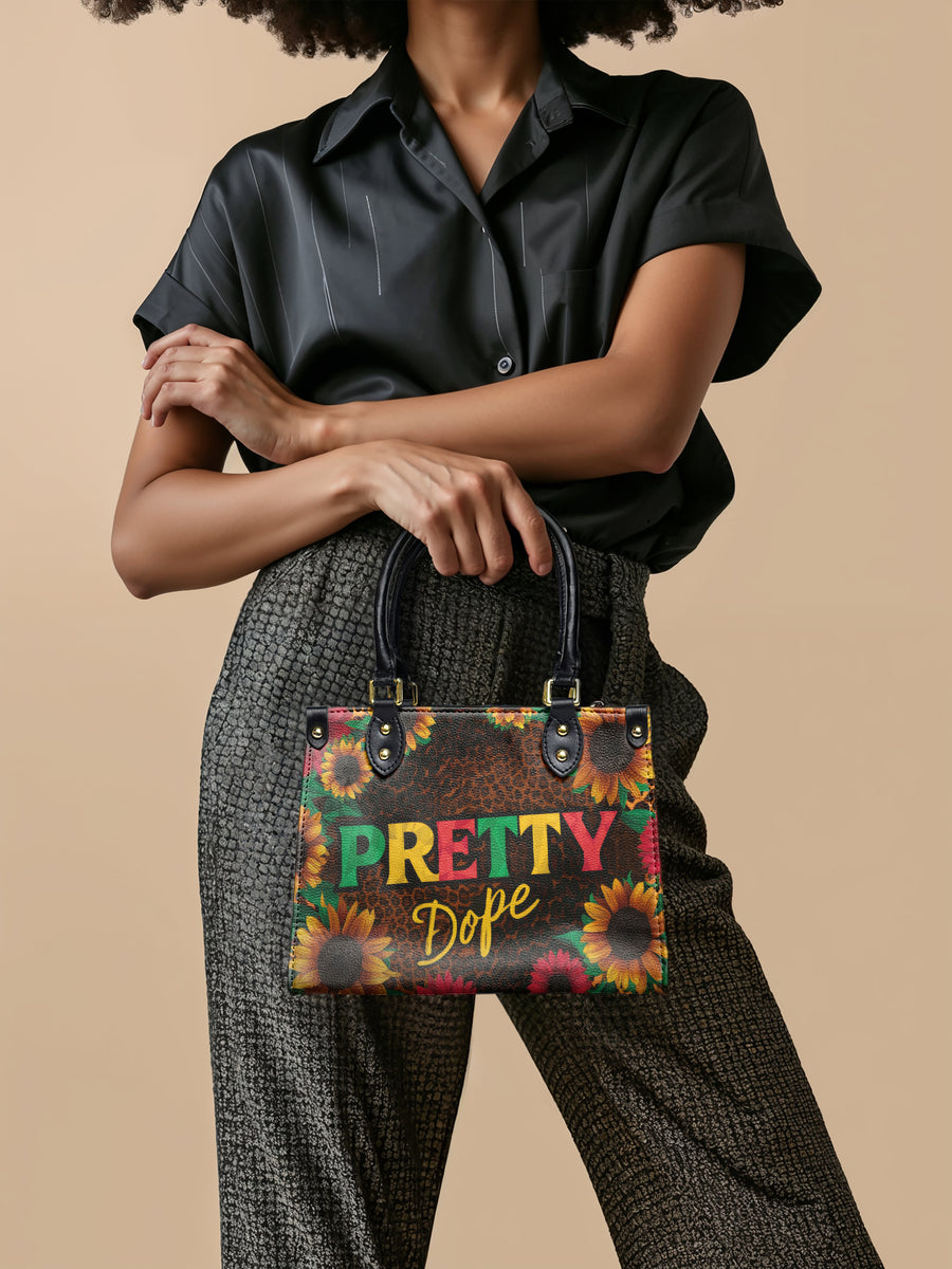 "Solya" Small Leather Handbag