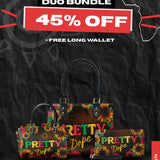 "Solya" The Signature Duo Bundle - Small Leather Handbag