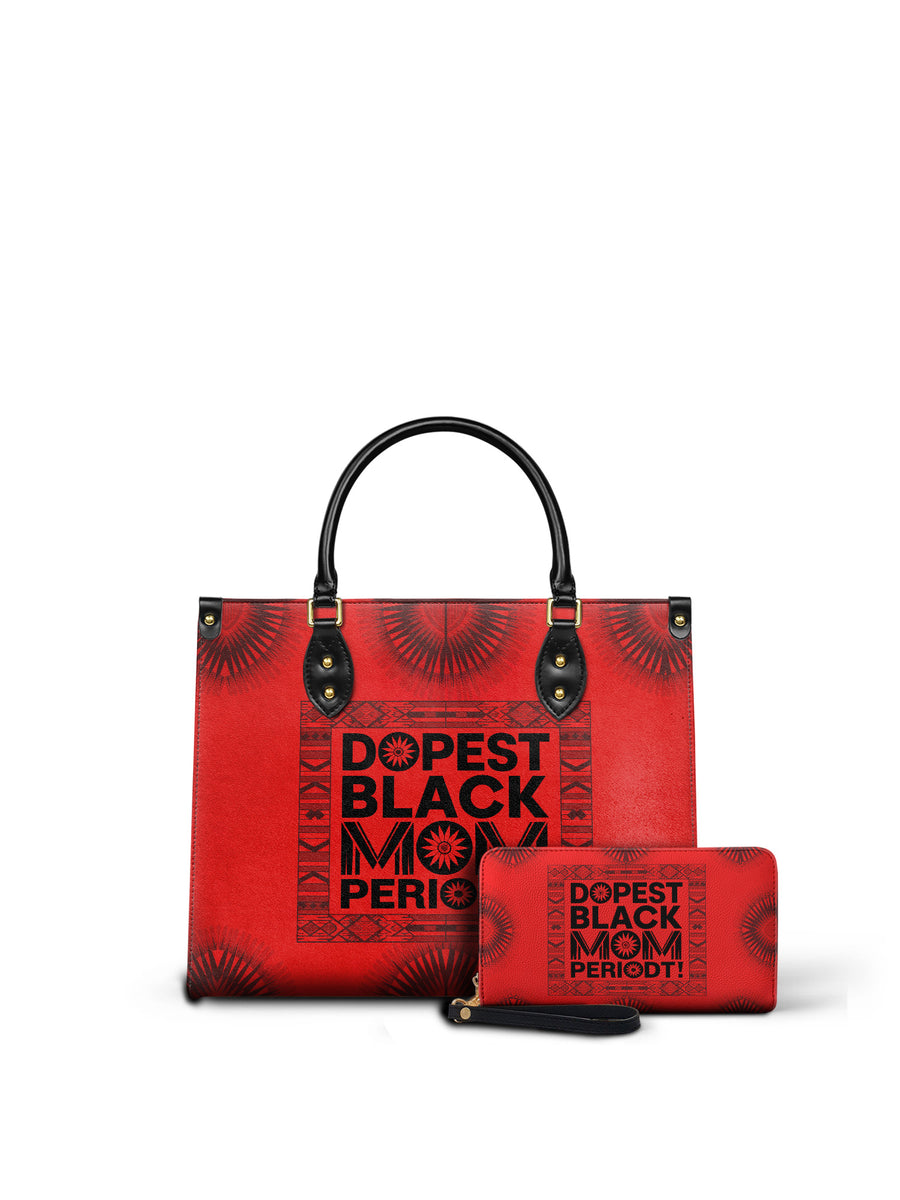 "Tajimom" Leather Handbag Matching Set - DD DEAL