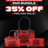 "Tajimom" The Signature Duo Bundle - Small Leather Handbag